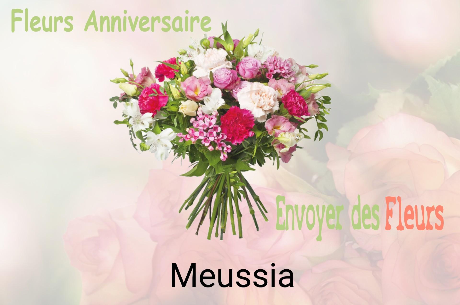 Bouquet de fleurs d’anniversaire livré à Meussia